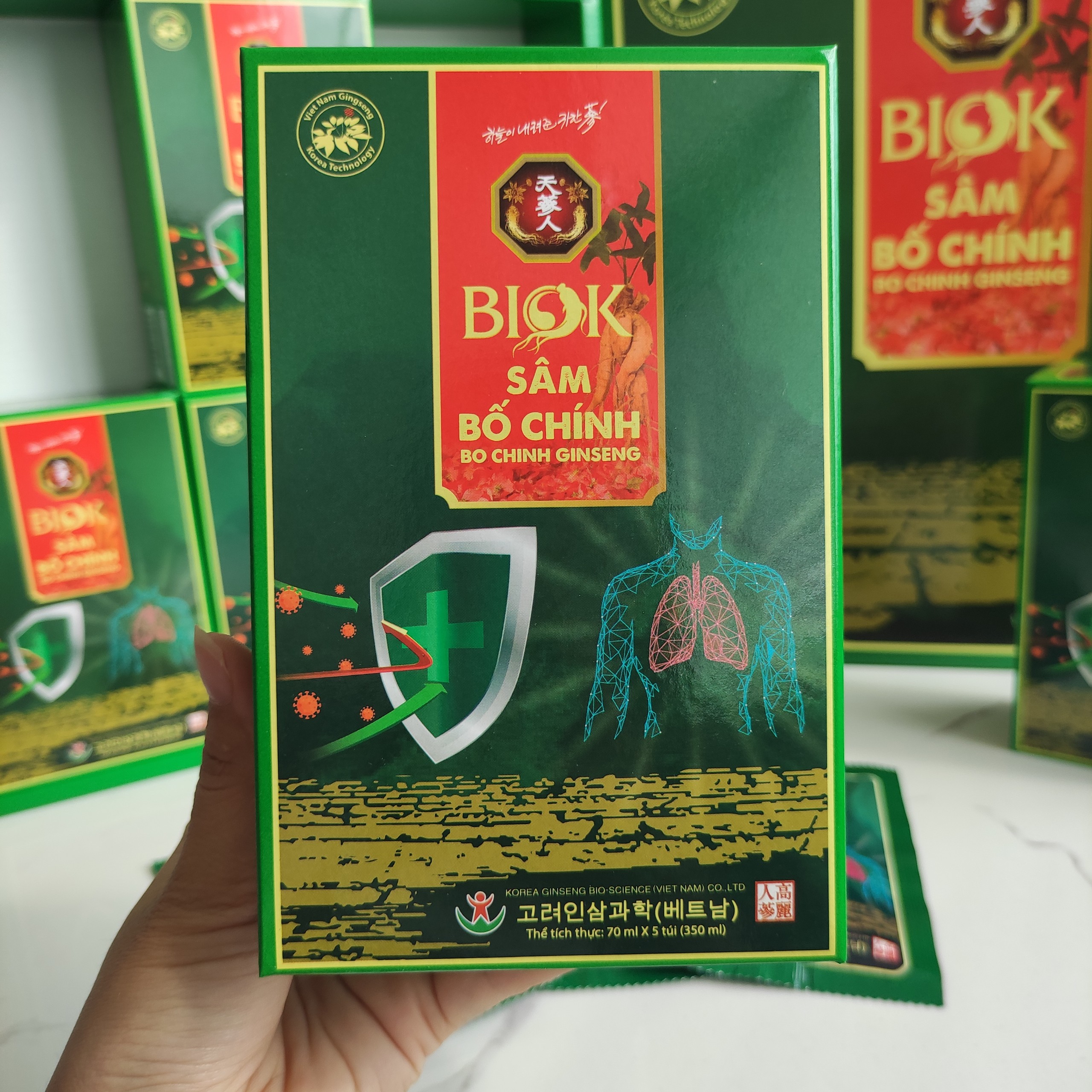 NƯỚC UỐNG SÂM BỐ CHÍNH